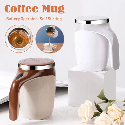Self Stirring Coffee Mug, Automatic Magnetic Stirring Coffee Cup,