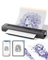 Phomemo Tattoo Printer A4 Tattoo Stencil Transfer Printer,TP88 Wireless Tattoo Thermal Printer Bluetooth,Tattoo Printer Portable with 10pcs Tattoo Papers