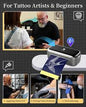 YABA Tattoo Newest Wireless Tattoo Stencil Printer with 10pcs Transfer Paper, Compatible with Phone & Tablet, Bluetooth Mini Thermal Tattoo Printer Machine for Artists