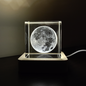 3D Crystal Moon Lamp